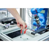 Wiha Destornillador de torque con mango transversal Set TorqueVario-S T negro/Rojo