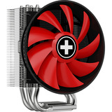 Xilence M404PRO, Disipador de CPU negro/Rojo