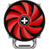 Xilence M404PRO, Disipador de CPU negro/Rojo