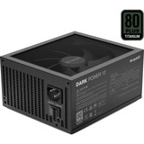 be quiet! DARK POWER 12 750W unidad de fuente de alimentación 20+4 pin ATX ATX Negro, Fuente de alimentación de PC negro, 750 W, 100 - 240 V, 850 W, 50/60 Hz, 9 - 4.5 A, 9 A