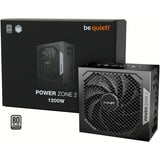be quiet! POWER ZONE 2 1200W, Fuente de alimentación de PC negro