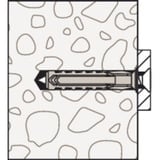 fischer Taco de expansión SX Plus 12x60, Pasador gris claro