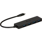 i-tec Advance USB-C Slim Passive HUB 4 Port, Hub USB negro, USB 3.2 Gen 2 (3.1 Gen 2) Type-C, USB 3.2 Gen 1 (3.1 Gen 1) Type-A, 5000 Mbit/s, Negro, 0,2 m, Apple MacBook 2015, Chromebook Pixel 2015, Acer Switch Alpha 12, Dell XPS 13, HP EliteBook Folio G