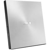 ASUS SDRW-08U8M-U, Regrabadora DVD externa plateado