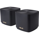 ASUS ZenWiFi Mini XD4 router inalámbrico Gigabit Ethernet Tribanda (2,4 GHz/5 GHz/5 GHz) Negro, Enrutador de malla negro, Wi-Fi 6 (802.11ax), Tribanda (2,4 GHz/5 GHz/5 GHz), Ethernet, Negro, Enrutador portátil