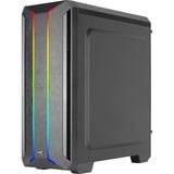 Aerocool SKYLINEV2BK Caja PC ATX Panel Frontal Doble LED ARGB Ventilador ARGB 12cm Negro, Cajas de torre negro, Midi Tower, PC, Negro, ATX, micro ATX, Mini-ITX, ABS, SPCC, 15,5 cm