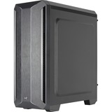 Aerocool SKYLINEV2BK Caja PC ATX Panel Frontal Doble LED ARGB Ventilador ARGB 12cm Negro, Cajas de torre negro, Midi Tower, PC, Negro, ATX, micro ATX, Mini-ITX, ABS, SPCC, 15,5 cm