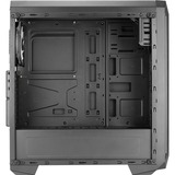 Aerocool SKYLINEV2BK Caja PC ATX Panel Frontal Doble LED ARGB Ventilador ARGB 12cm Negro, Cajas de torre negro, Midi Tower, PC, Negro, ATX, micro ATX, Mini-ITX, ABS, SPCC, 15,5 cm