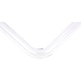 Alphacool HardTube 16/11mm 90° 0,6 m 4 bar Transparente, Tubo transparente, 4 bar, Transparente, 1,1 cm, 0,6 m, 1,6 cm, 354 g