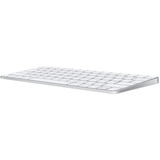 Apple Magic teclado USB + Bluetooth Inglés de EE. UU. Aluminio, Blanco plateado/blanco, 60%, USB + Bluetooth, Aluminio, Blanco
