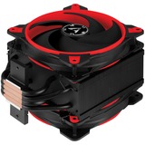 Arctic Freezer 34 eSports DUO Procesador Enfriador 12 cm Negro, Rojo, Disipador de CPU negro/Rojo, Enfriador, 12 cm, 200 RPM, 2100 RPM, 28 dB, 0,5 sonio