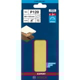 Bosch 2 608 900 881 disco de afilar Madera Hoja lijadora, Hoja de lija Hoja lijadora, Madera, Bosch, Marrón, Rectangular, 80 mm