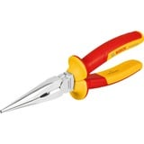 Bosch Alicates de punta fina VDE Professional, rectos 200mm, Pinzas rojo/Amarillo