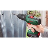 Bosch Atornillador percutor inalámbrico EasyImpact 18V-40, Taladro/destornillador verde/Negro