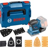Bosch GSS 18V-10 lijadora portátil, Lijadora orbital azul, Velcro, Batería, 5 Ah, 18 V, 113 mm, 200 mm