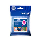 Brother LC521M cartucho de tinta 1 pieza(s) Original Magenta Magenta, 1 pieza(s), 500 páginas, Pack individual