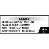 COBI Sd.Kfz.8 y 8.8 cm Flak 36, Juegos de construcción 