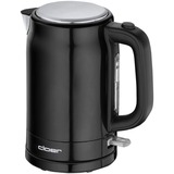 Cloer 4520 tetera eléctrica 1,7 L 2200 W Negro, Hervidor de agua negro, 1,7 L, 2200 W, Negro, Acero inoxidable, Indicador de nivel de agua, Protección contra sobrecalentamiento