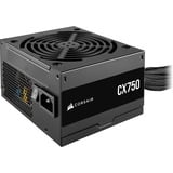 Corsair CX750 750W, Fuente de alimentación de PC negro