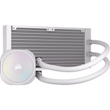 Corsair NAUTILUS 240 RS ARGB Reacondicionado, Refrigeración por agua blanco