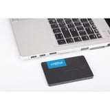 Crucial BX500 2.5" 1000 GB SATA 3D NAND, Unidad de estado sólido negro, 1000 GB, 2.5", 540 MB/s, 6 Gbit/s