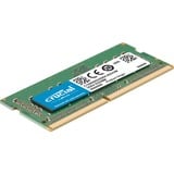 Crucial CT32G4SFD832A módulo de memoria 32 GB 1 x 32 GB DDR4 3200 MHz, Memoria RAM 32 GB, 1 x 32 GB, DDR4, 3200 MHz, 260-pin SO-DIMM