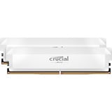 Crucial DIMM 32 GB DDR5-6400 (2x 16 GB) Kit dual, Memoria RAM blanco
