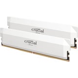 Crucial DIMM 32 GB DDR5-6400 (2x 16 GB) Kit dual, Memoria RAM blanco