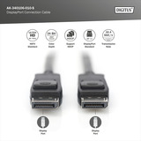 Digitus AK-340106-010-S, Cable negro