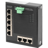 Digitus Switch de red Ethernet 8P G, plano, industrial UNM, Interruptor/Conmutador 