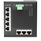 Digitus Switch de red Ethernet 8P G, plano, industrial UNM, Interruptor/Conmutador 