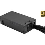 FSP FlexGURU Pro 500W Unidad de fuente de alimentación FLEX ATX ATX2.52 / Flex ATX1.23 Negro, Fuente de alimentación de PC 500 W, 100 - 240 V, 50 - 60 Hz, 8-4 A, Activo, 90 W