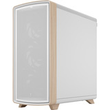 Fractal Design Summit Chalk White TG Clear Tint, Cajas de torre blanco/Madera