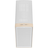 Fractal Design Summit Chalk White TG Clear Tint, Cajas de torre blanco/Madera
