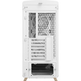 Fractal Design Summit Chalk White TG Clear Tint, Cajas de torre blanco/Madera
