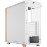 Fractal Design Summit Chalk White TG Clear Tint, Cajas de torre blanco/Madera