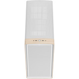 Fractal Design Summit Chalk White TG Clear Tint, Cajas de torre blanco/Madera