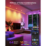 Govee Bombilla Inteligente RGBWW GU10, Lámpara LED Bombilla inteligente, Wi-Fi/Bluetooth, Blanco, LED, GU10, Multi