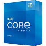 Intel® Core i5-11600K procesador 3,9 GHz 12 MB Smart Cache Caja Intel® Core™ i5, LGA 1200 (Socket H5), 14 nm, Intel, i5-11600K, 3,9 GHz, en caja