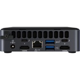 Intel® NUC 11 Pro UCFF Negro i7-1185G7, Barebone negro, UCFF, Mini PC barebone, DDR4-SDRAM, M.2, Wi-Fi 6 (802.11ax), 28 W