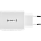 Intenso Power Adapter W65ACC GaN, Cargador blanco