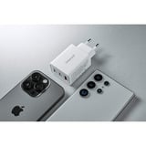 Intenso Power Adapter W65ACC GaN, Cargador blanco