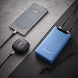 Intenso Powerbank F20000 Azul, Banco de potencia azul