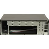 Inter-Tech IPC Industrial S25, Caja HTPC negro/Plateado