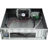 Inter-Tech IPC Industrial S25, Caja HTPC negro/Plateado