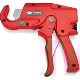 KNIPEX 94 10 185 Cortador para tubos cortatubos manual, Corta tubos rojo, Cortador para tubos, Rojo