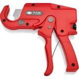 KNIPEX 94 10 185 Cortador para tubos cortatubos manual, Corta tubos rojo, Cortador para tubos, Rojo