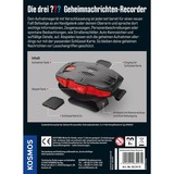 KOSMOS Los tres ??? Grabadora de mensajes secretos, Equipo de detective 