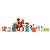LEGO DUPLO Cuidado de Animales en la Granja, Juegos de construcción Juego de construcción, 2 año(s), Plástico, 74 pieza(s), 1,2 kg