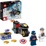 LEGO Marvel Super Heroes 76189 Marvel Vegadores Capitán América contra Hydra, Super Heroes Set, Juegos de construcción Super Heroes Set, Juego de construcción, Niño/niña, 4 año(s), Plástico, 49 pieza(s), 101 g